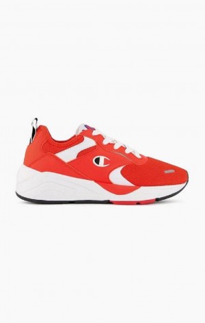 Chaussures de Sport Champion Lexington 210 Trainers Femme Rouge | 6821-TIHYE