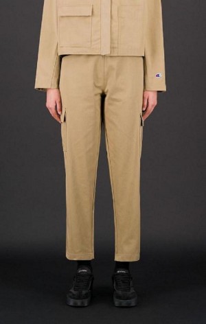 Pantalon Jogger Champion Military Inspired Cargo Pants Femme Marron Clair | 1426-QHOVY