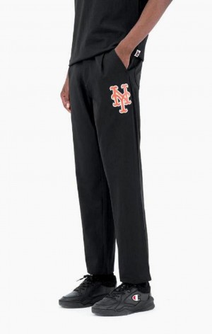 Pantalon Jogger Champion New York MLB Droit Trousers Homme Noir | 2694-AFHKX