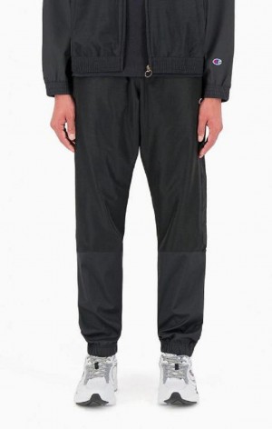 Pantalon Jogger Champion Tonal Panel Tracksuit Trousers Homme Noir | 0259-VPOGY