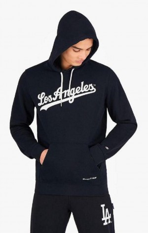 Sweat a Capuche Champion Los Angeles MLB Hoodie Homme Noir | 5801-BUJSX