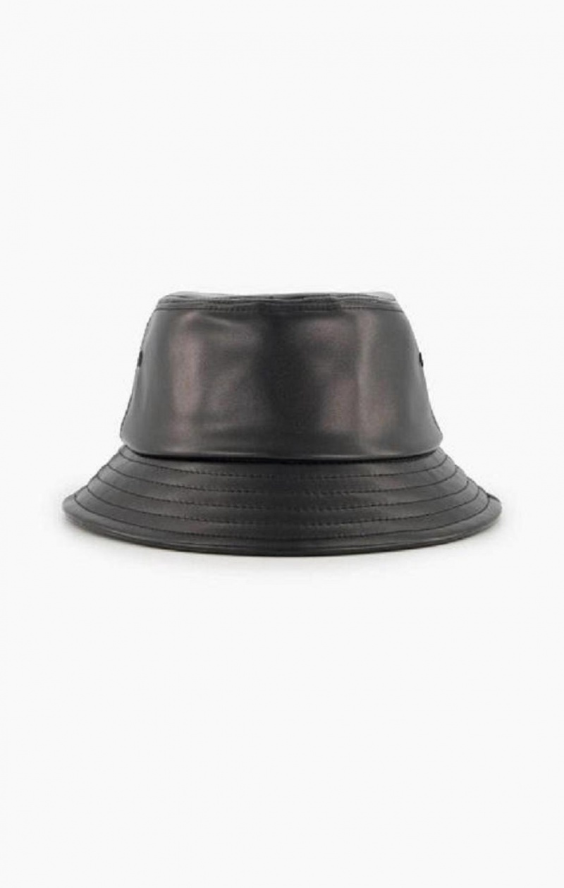 Chapeaux Champion Embroidered Script Logo Bucket Hat Homme Noir | 4968-YOHVP