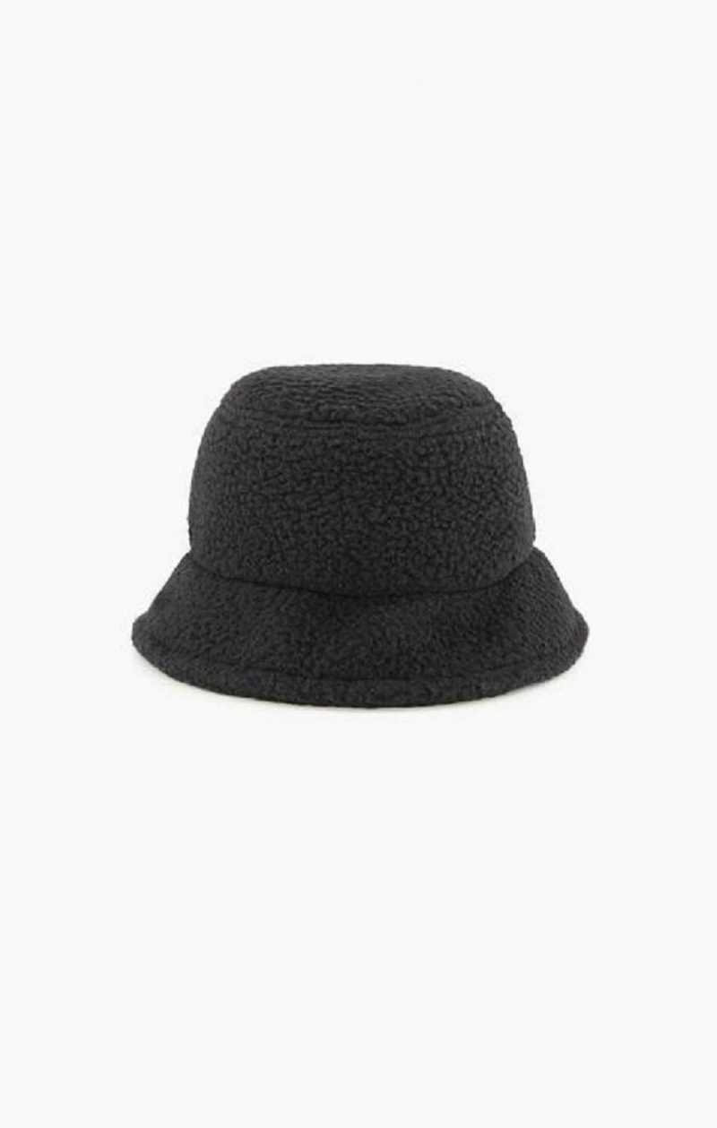 Chapeaux Champion Embroidered Script Logo Bucket Hat Femme Noir | 9254-ZBUPV