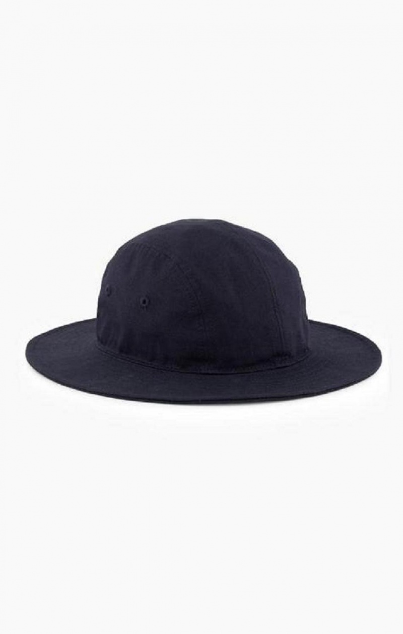 Chapeaux Champion Script Logo Bucket Hat Homme Bleu Foncé | 3527-MAPTE