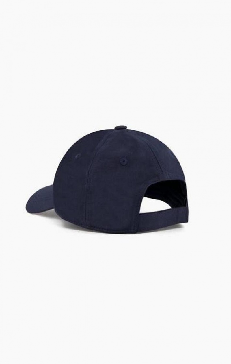 Chapeaux Champion Script Logo Woven Baseball Cap Homme Noir | 7069-LHQMV