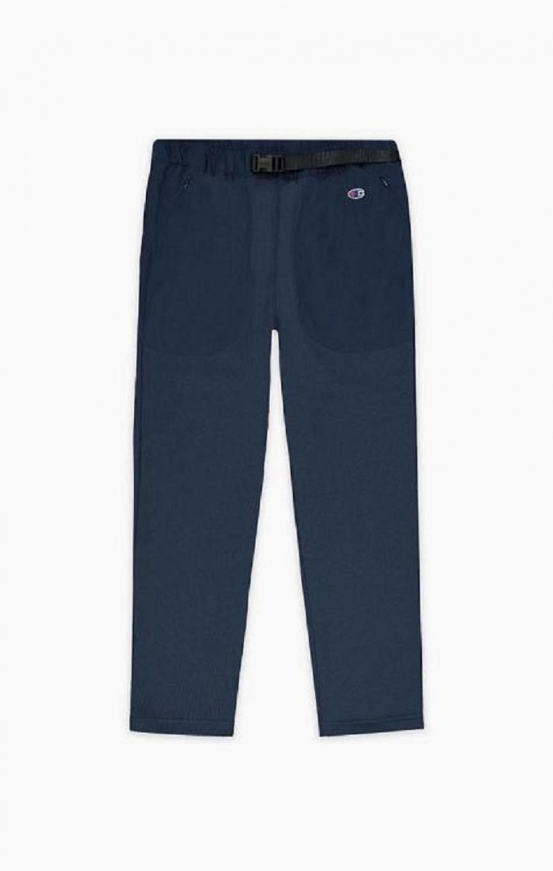 Pantalon Jogger Champion C Logo Droit-Leg Pants Homme Bleu Foncé | 3598-IJQLD