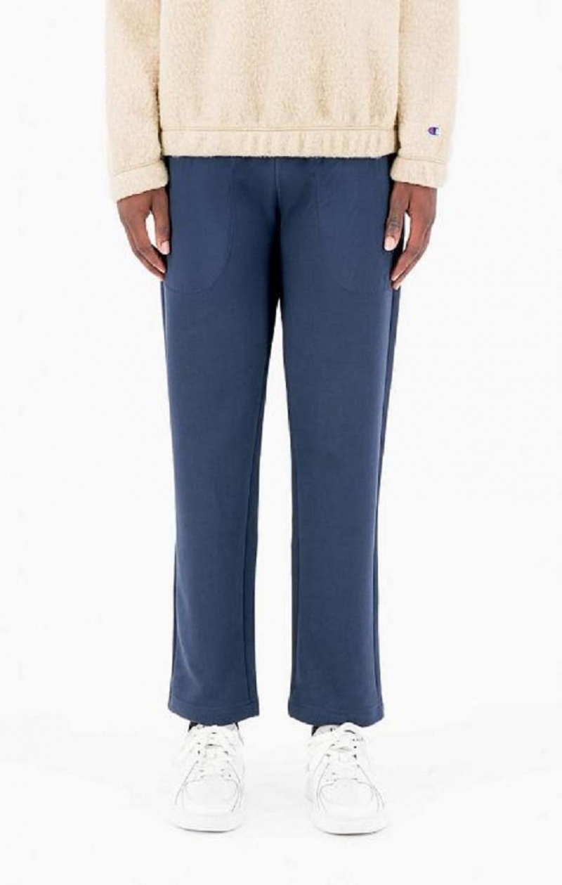 Pantalon Jogger Champion C Logo Droit-Leg Pants Homme Bleu Foncé | 3598-IJQLD