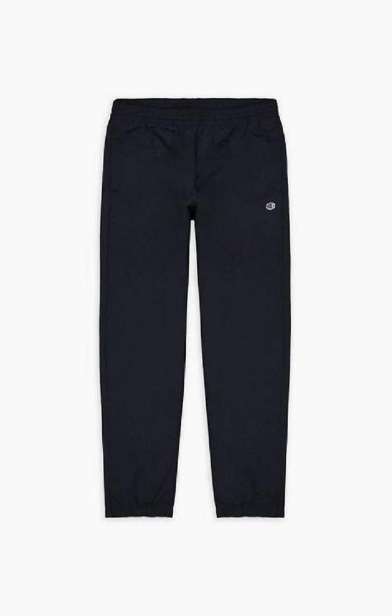 Pantalon Jogger Champion C Logo Patch Cuffed Piste Pants Homme Bleu Foncé | 8674-OYAEL