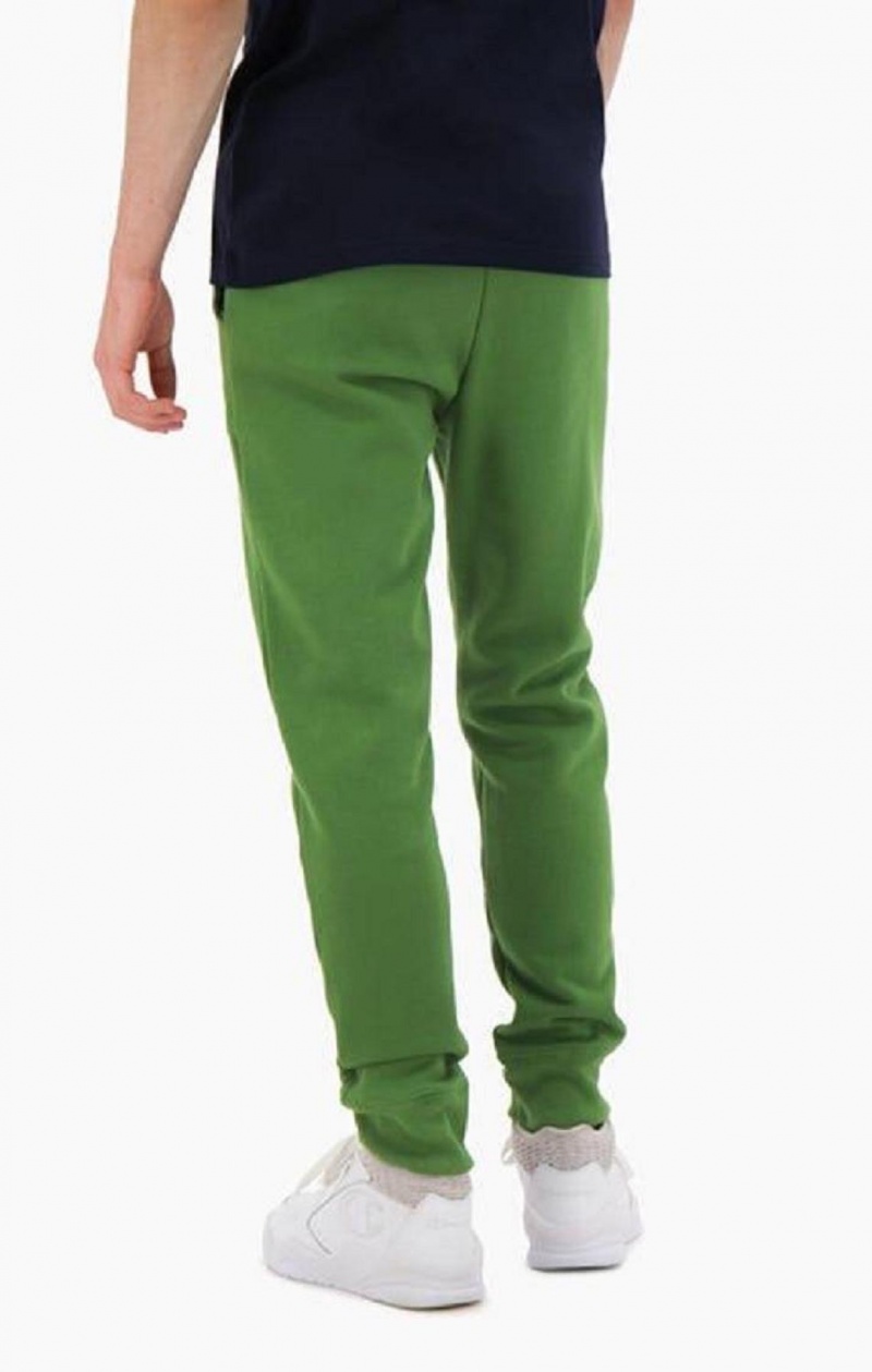 Pantalon Jogger Champion Daim C Coton Terry Cuffed Joggers Homme Vert | 3461-GDIJL