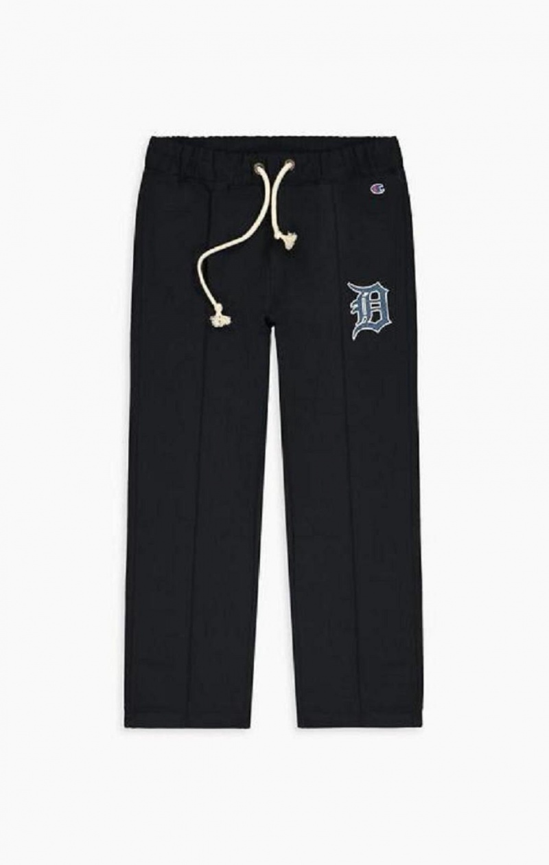 Pantalon Jogger Champion Detroit MLB Droit Leg Woven Trousers Homme Bleu Foncé | 4570-GENLI