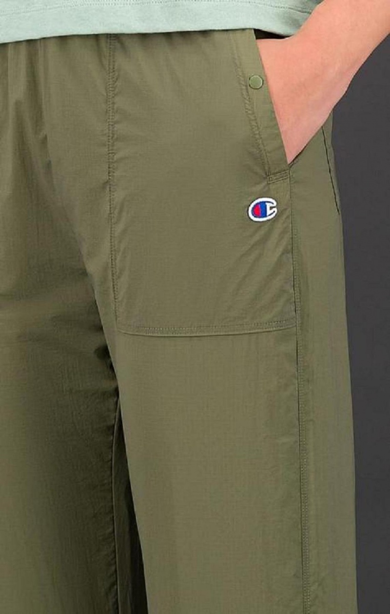 Pantalon Jogger Champion Legere Cargo Pants Femme Vert | 0947-CJFLE