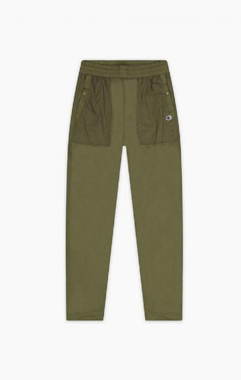 Pantalon Jogger Champion Legere Cargo Pants Femme Vert | 0947-CJFLE