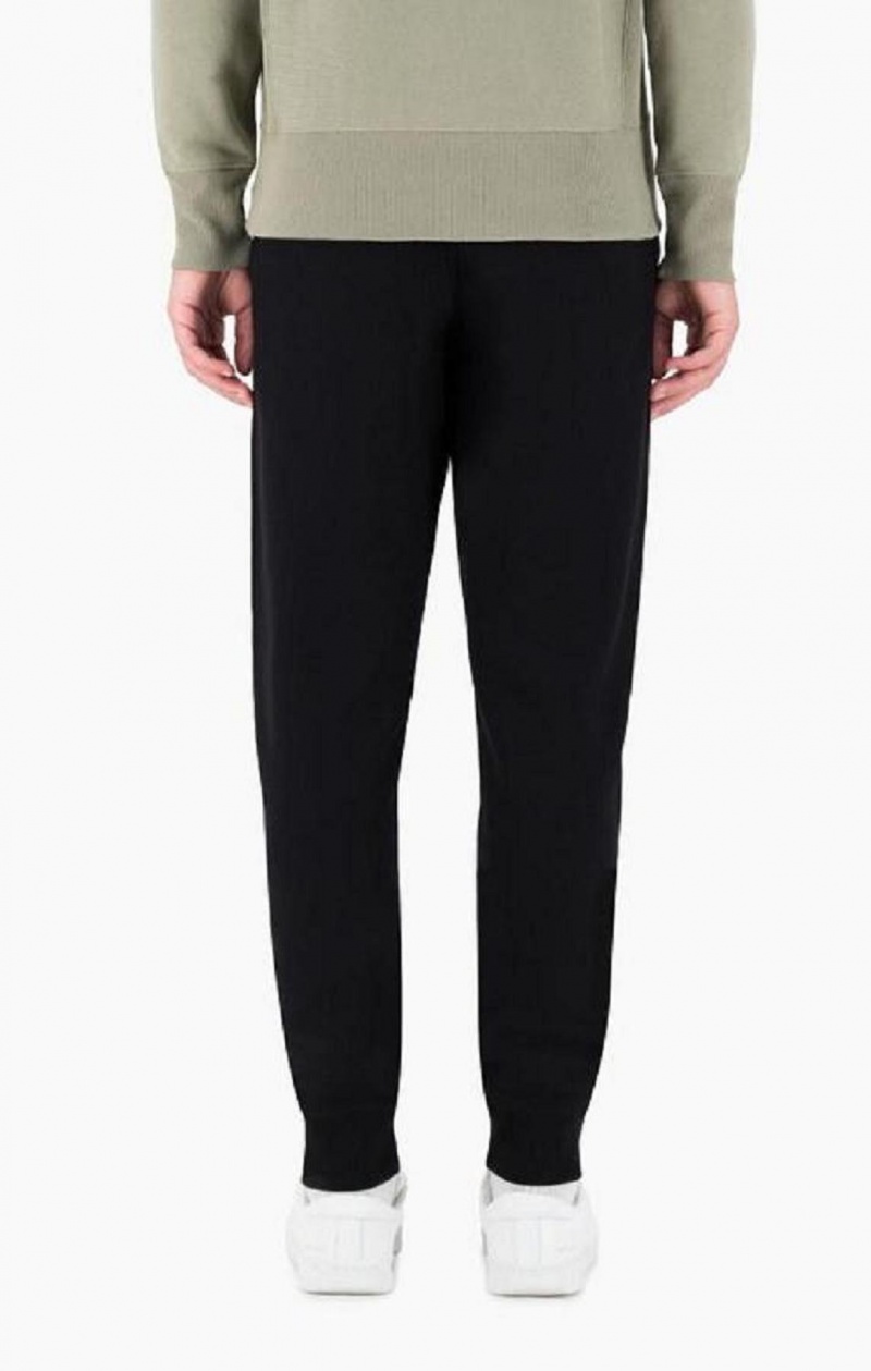 Pantalon Jogger Champion Nervuré Cuffed Reverse Weave Joggers Homme Noir | 1940-GWEMI