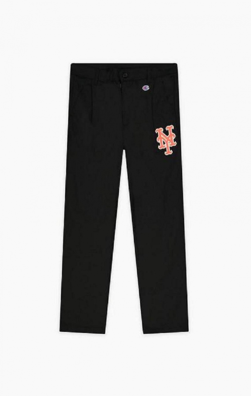 Pantalon Jogger Champion New York MLB Droit Trousers Homme Noir | 2694-AFHKX