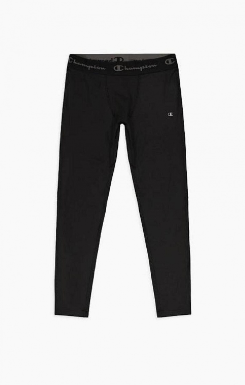 Pantalon Jogger Champion Quick Dry Compression Course Leggings Homme Noir | 7498-JKPTA