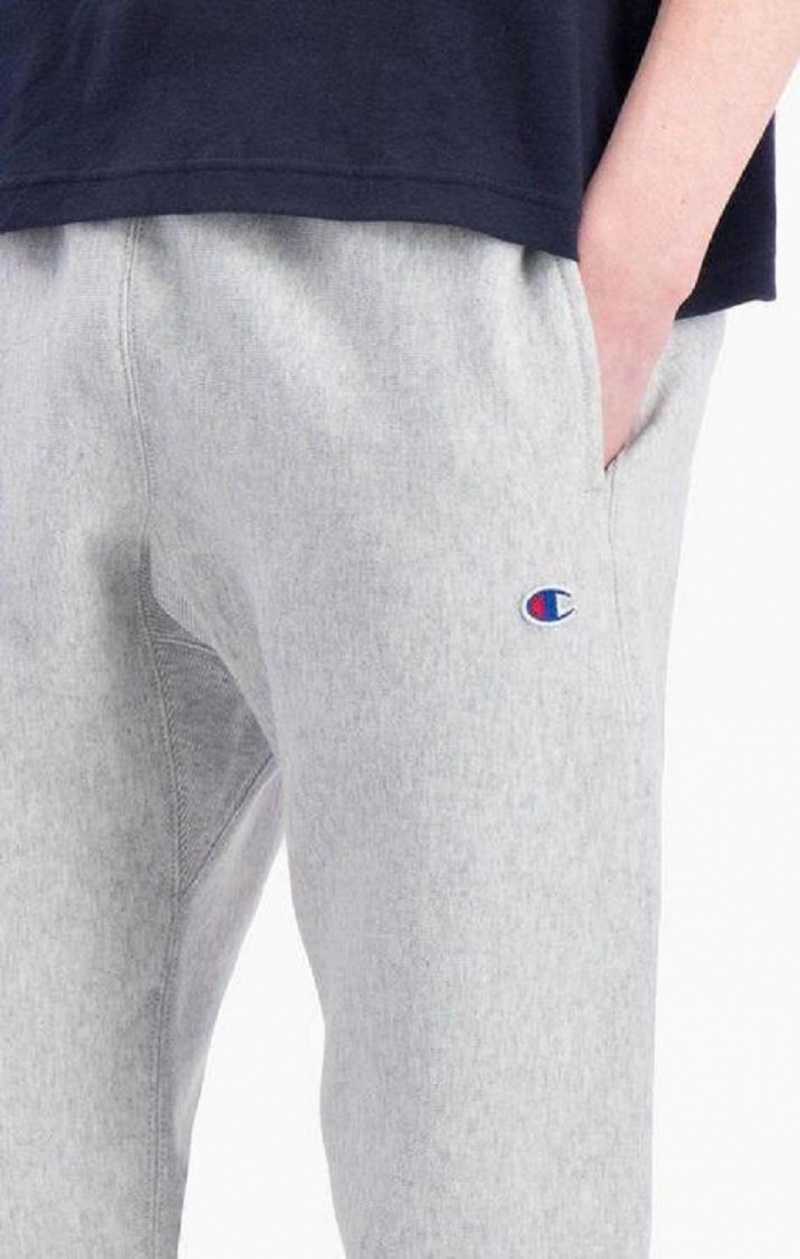 Pantalon Jogger Champion Reverse Weave Joggers Homme Grise Clair | 6473-BOLJD