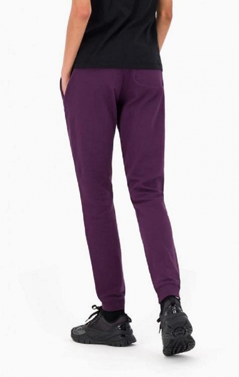 Pantalon Jogger Champion Script Logo Fleece Joggers Femme Violette Foncé | 2094-OATCI