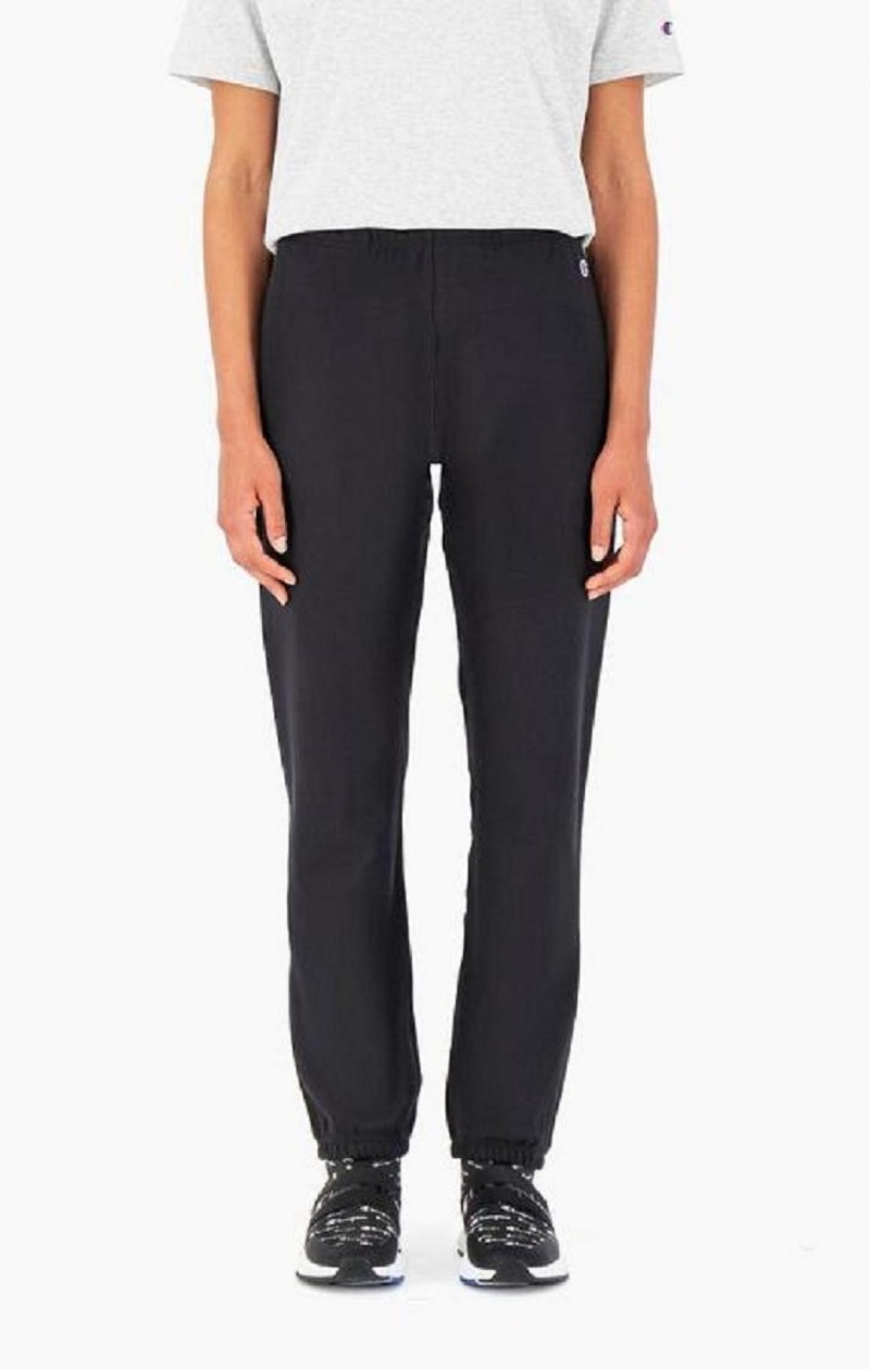 Pantalon Jogger Champion Stretch Reverse Weave Joggers Femme Noir | 5493-CPIHE