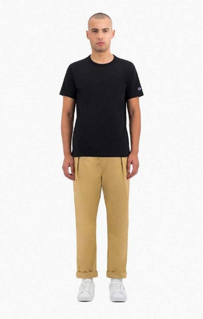 Pantalon Jogger Champion Tapered Woven Trousers Homme Marron Clair | 6423-MRTVQ