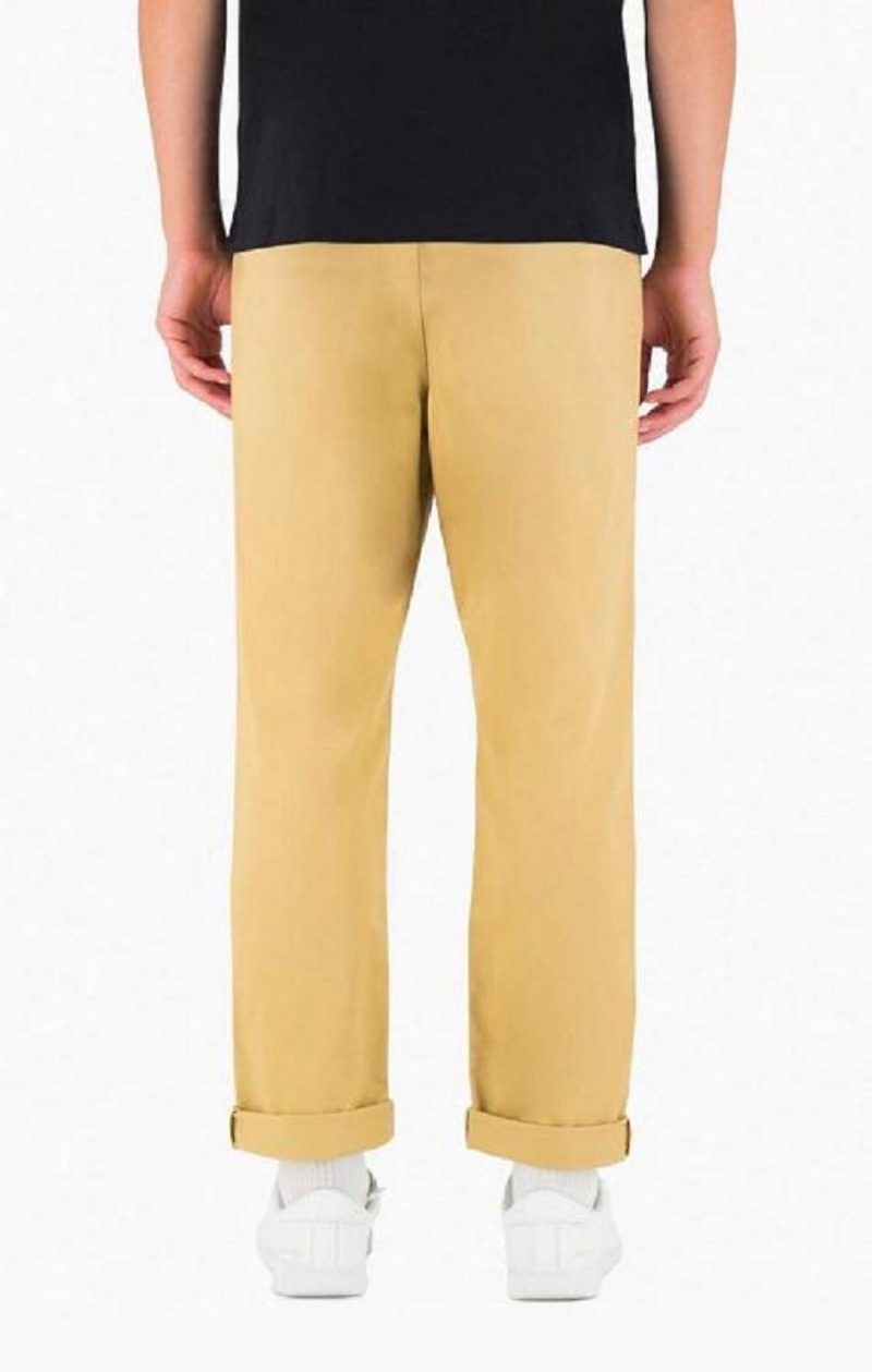 Pantalon Jogger Champion Tapered Woven Trousers Homme Marron Clair | 6423-MRTVQ