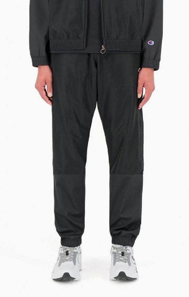 Pantalon Jogger Champion Tonal Panel Tracksuit Trousers Homme Noir | 0259-VPOGY