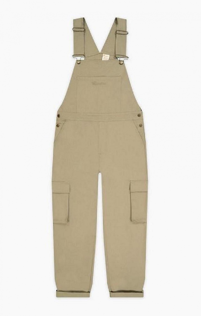 Pantalon Jogger Champion Woven Utility Dungarees Pants Homme Beige | 3287-GXQFB