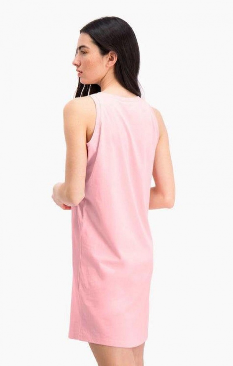 Peignoir Champion Jacquard Logo Tape Tank Robe Femme Rose | 8926-ZLPJX