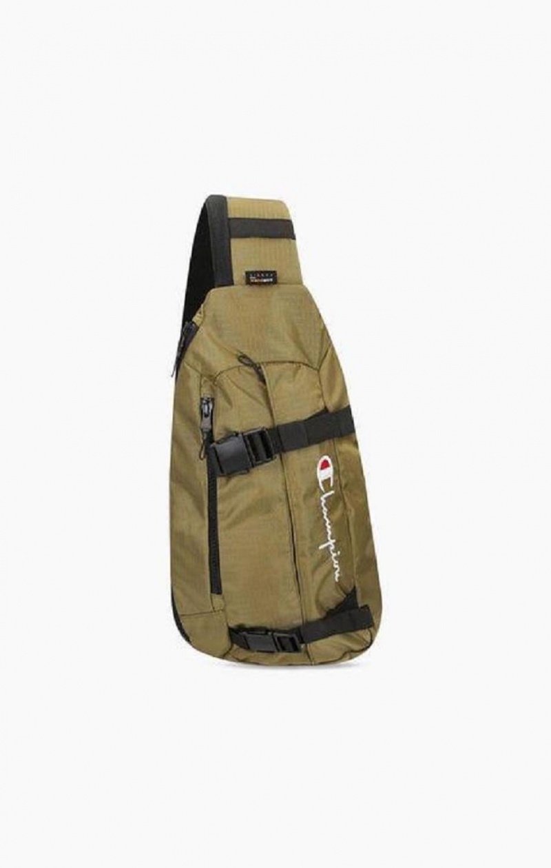 Sacs Champion Boucle Front Brides Backpack Homme Vert Olive Vert | 6218-ZNXSW