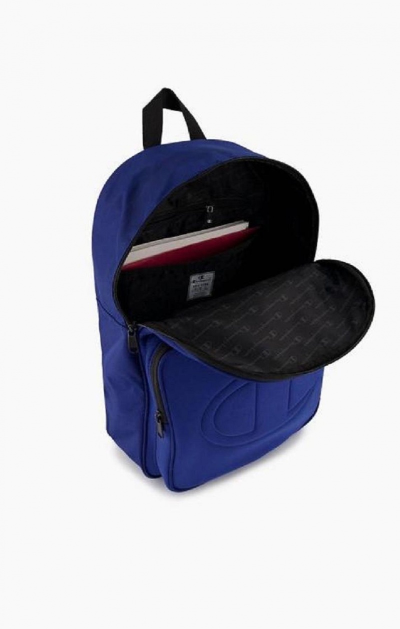 Sacs Champion Debossed C Logo Neoprene Backpack Homme Bleu | 7156-XCTZG