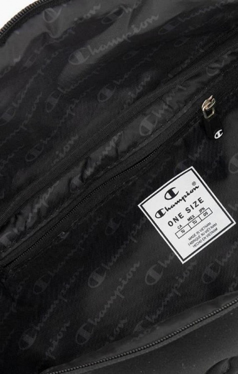 Sacs Champion Debossed Script Logo Neoprene Belt Bag Homme Noir | 9506-GXNYT