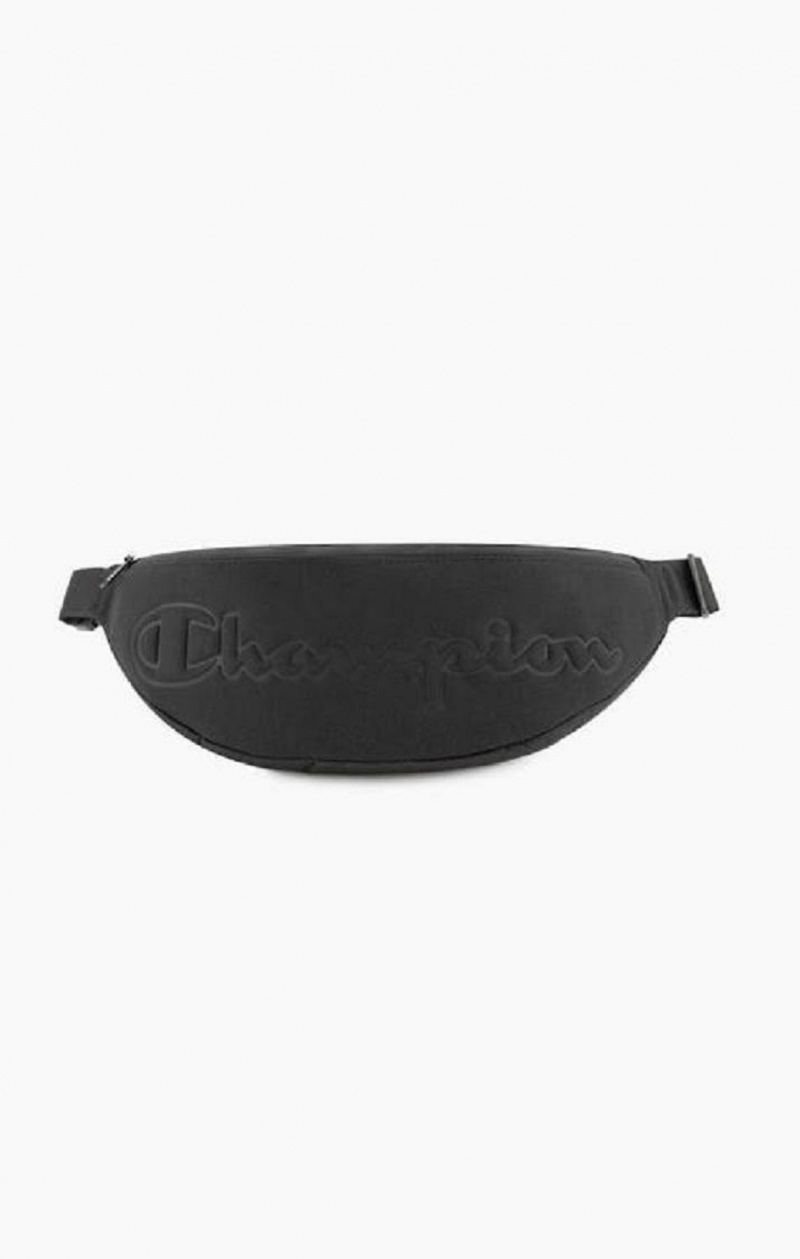 Sacs Champion Debossed Script Logo Neoprene Belt Bag Homme Noir | 9506-GXNYT