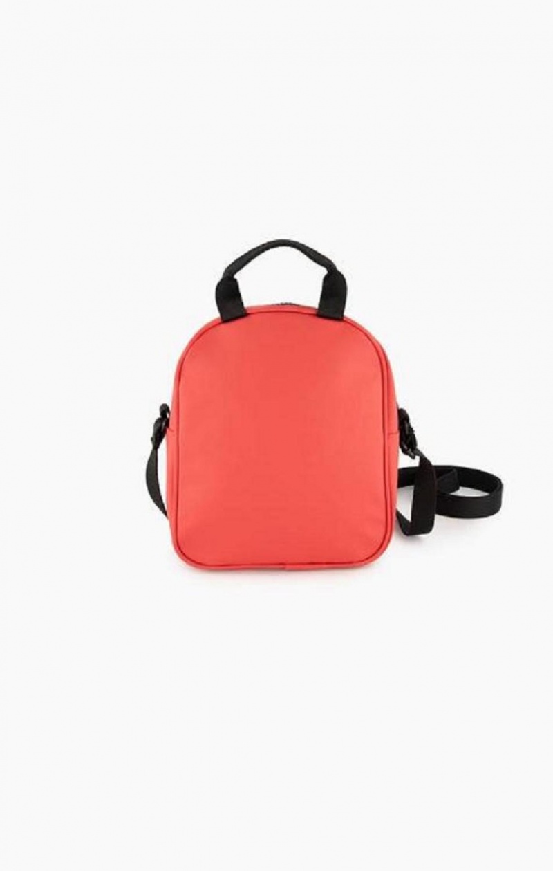 Sacs Champion Small Script Logo Woven Crossbody Backpack Femme Rouge | 9507-MLNOG