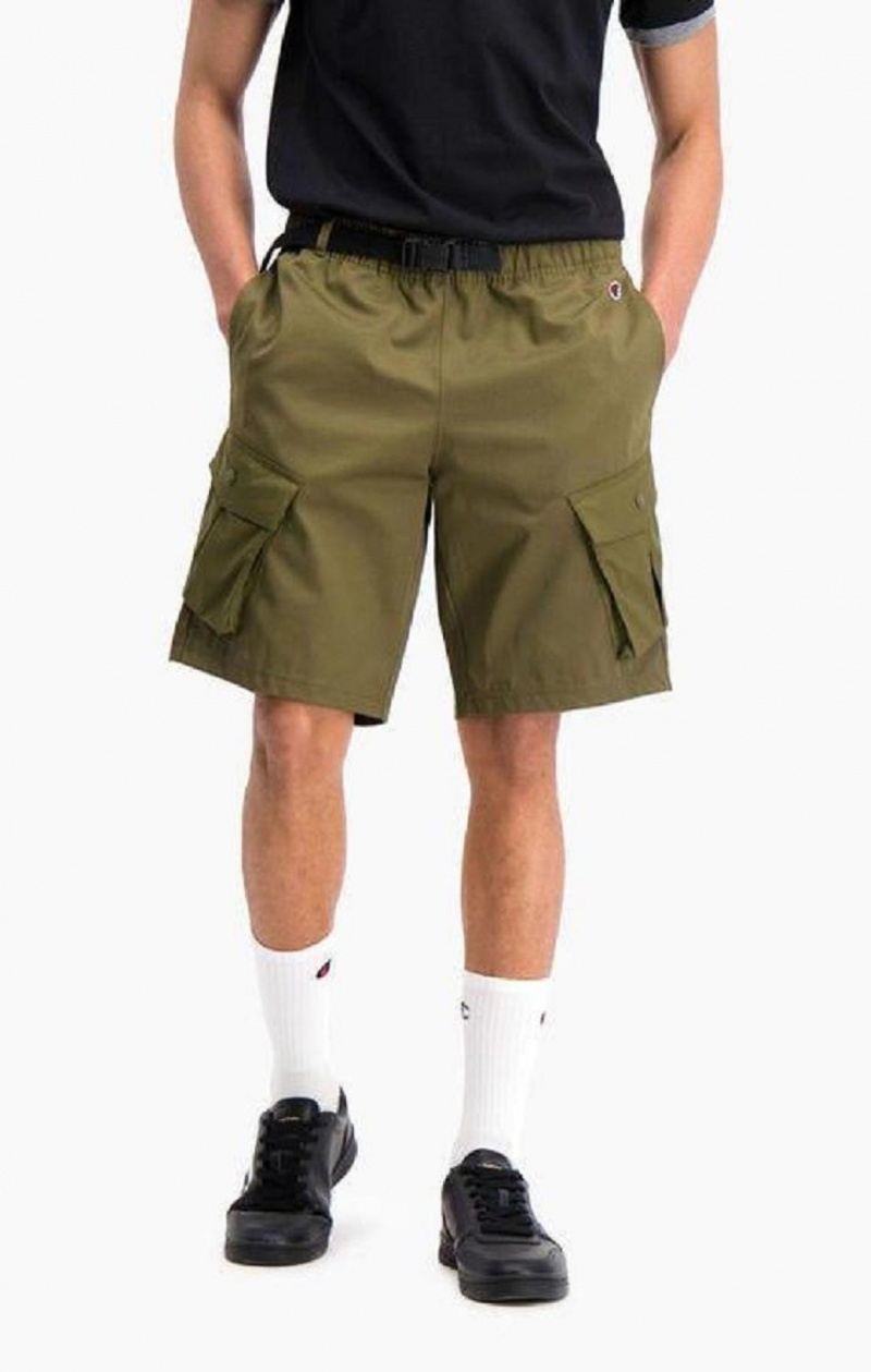 Short Champion Cargo Pocket Shorts Homme Vert | 0971-UDQME