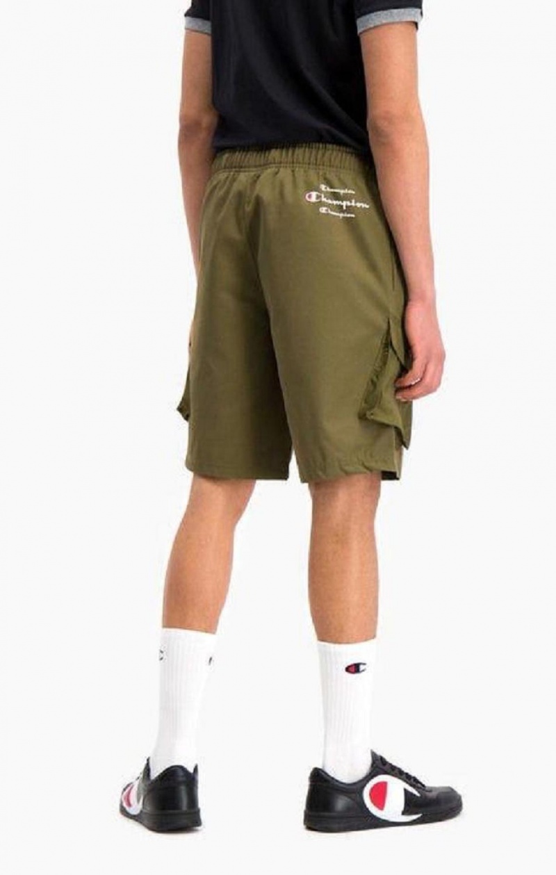 Short Champion Cargo Pocket Shorts Homme Vert | 0971-UDQME