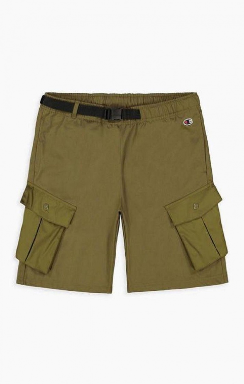 Short Champion Cargo Pocket Shorts Homme Vert | 0971-UDQME