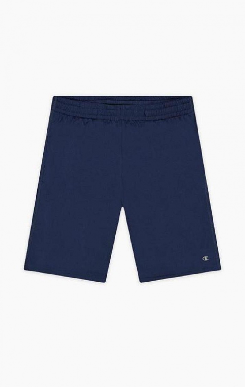 Short Champion Reflective C Logo Quick Dry Course Shorts Homme Bleu | 5972-WTXRV