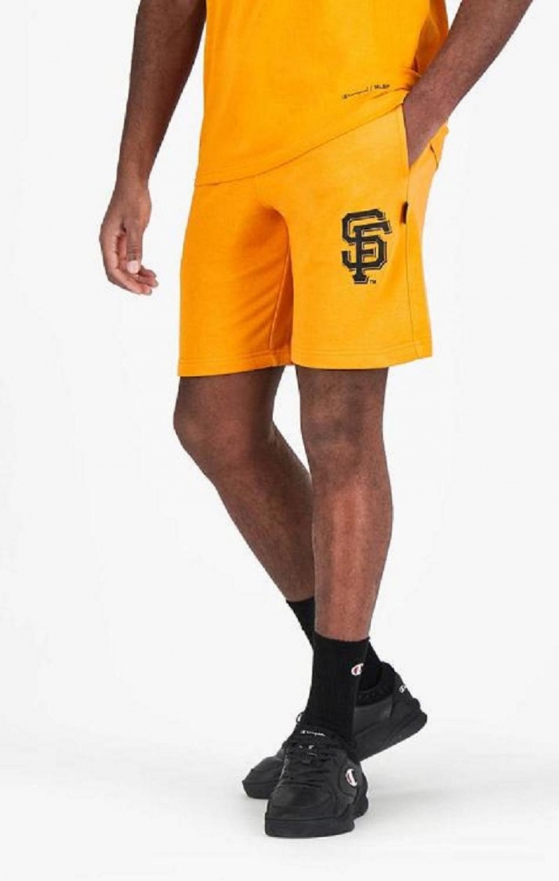 Short Champion San Francisco MLB Shorts Homme Orange | 2304-QJUYT