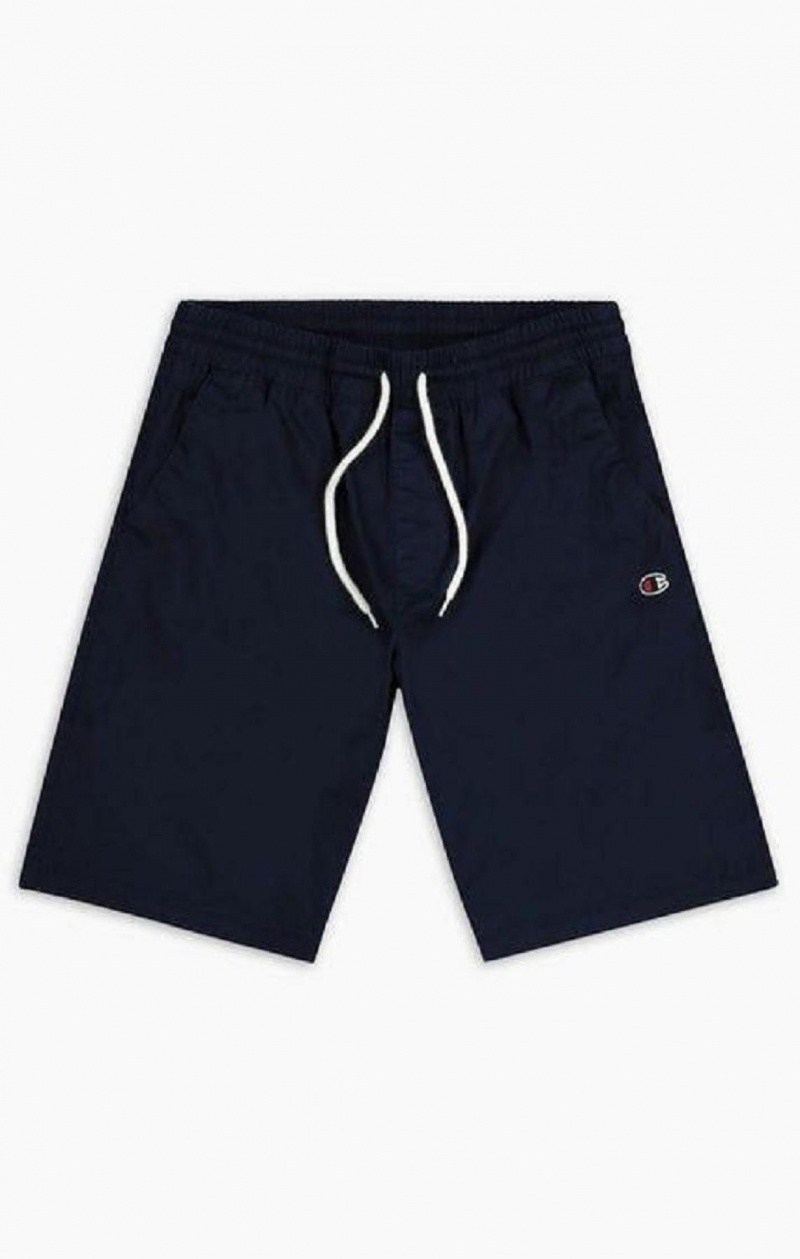 Short Champion Stretch Coton Twill Bermuda Shorts Homme Bleu Foncé | 1536-PLOJN