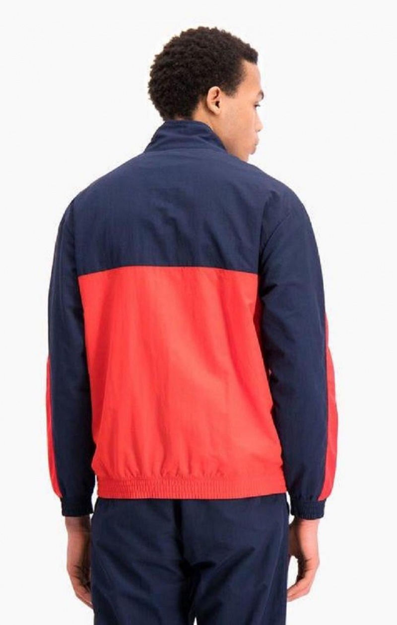 Survêtement Champion Zip-Up Colour Block Jacket Homme Rouge | 9347-NQHJU