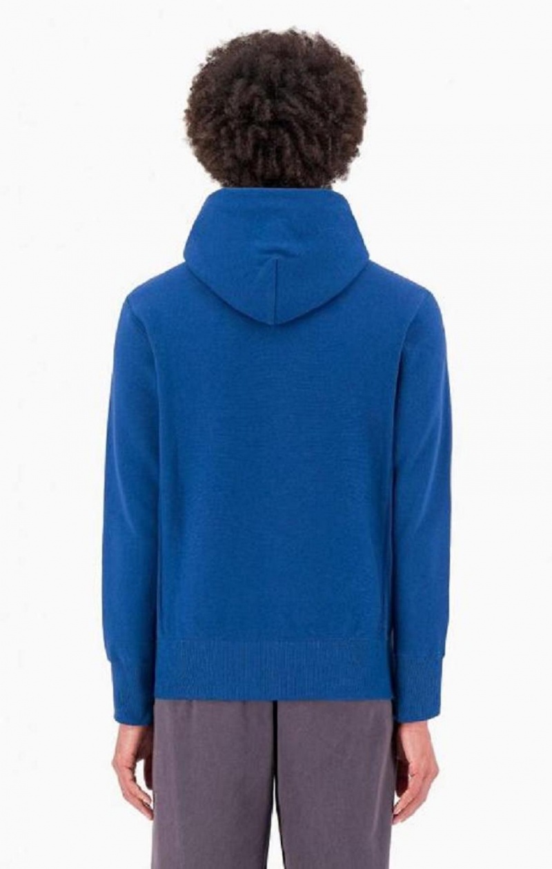 Sweat a Capuche Champion C Logo Reverse Weave Hoodie Homme Bleu | 3691-KLQYE