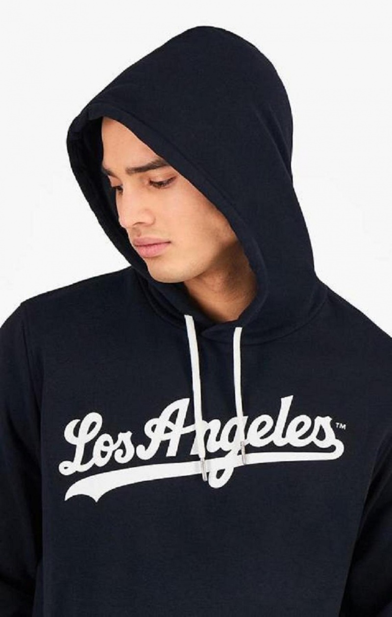 Sweat a Capuche Champion Los Angeles MLB Hoodie Homme Noir | 5801-BUJSX