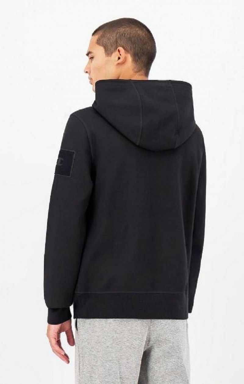 Sweat a Capuche Champion Ultimate Gaming Hoodie Homme Noir | 3275-CQSWM