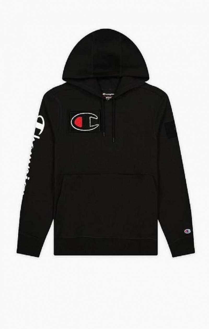 Sweat a Capuche Champion Ultimate Gaming Hoodie Homme Noir | 3275-CQSWM