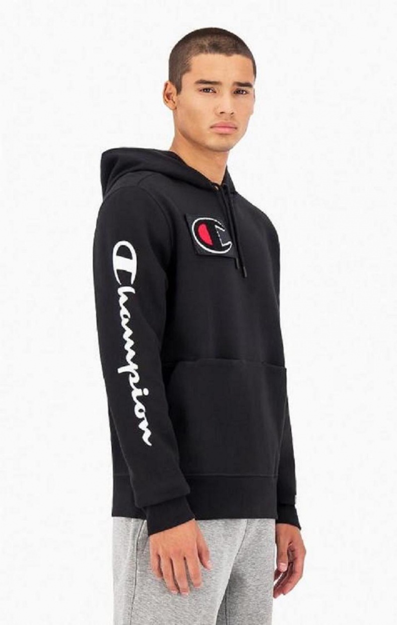 Sweat a Capuche Champion Ultimate Gaming Hoodie Homme Noir | 3275-CQSWM