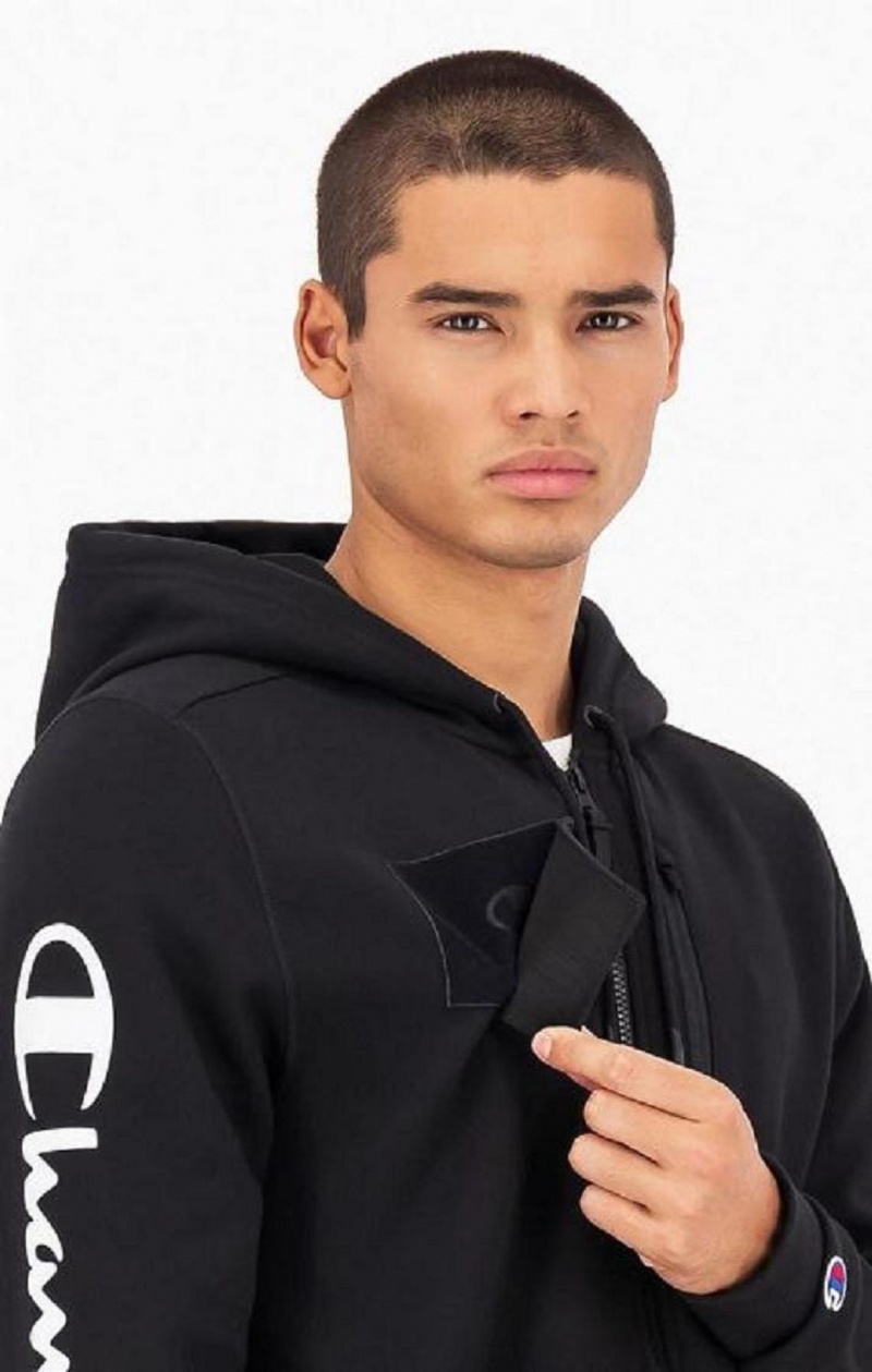 Sweat a Capuche Champion Ultimate Gaming Hoodie Homme Noir | 4279-FWEHM