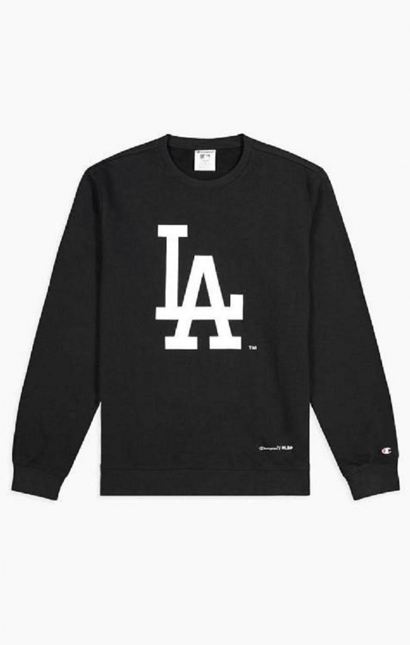 Sweats Champion Los Angeles MLB Sweatshirt Homme Noir | 6394-BFUCH