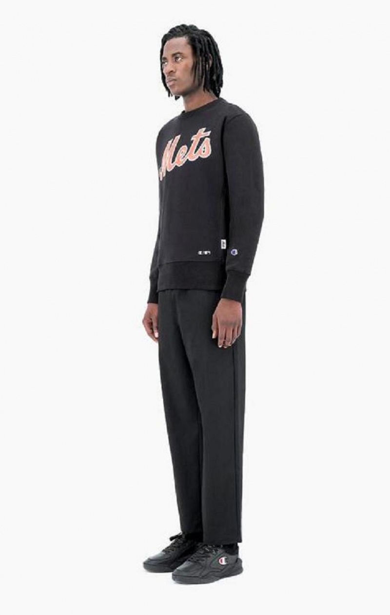 Sweats Champion New York MLB Sweatshirt Homme Noir | 6089-CTXAY