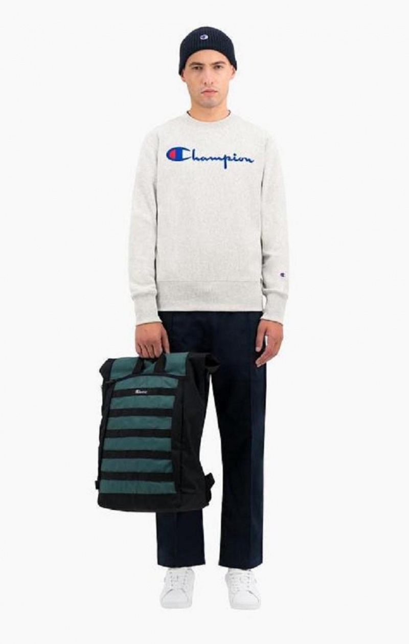 Sweats Champion Script Logo Reverse Weave Sweatshirt Homme Grise | 0942-TYHUV