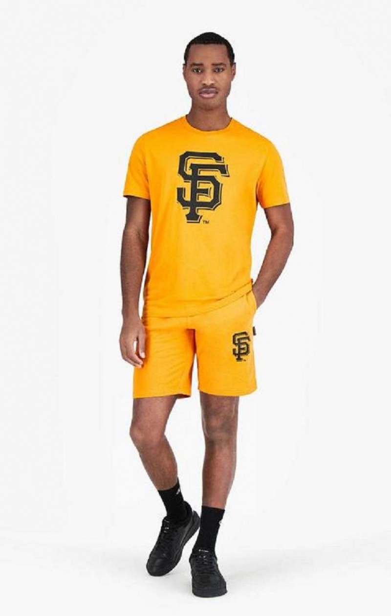 T Shirts Champion San Francisco MLB T-Shirt Homme Orange | 2857-AKODE