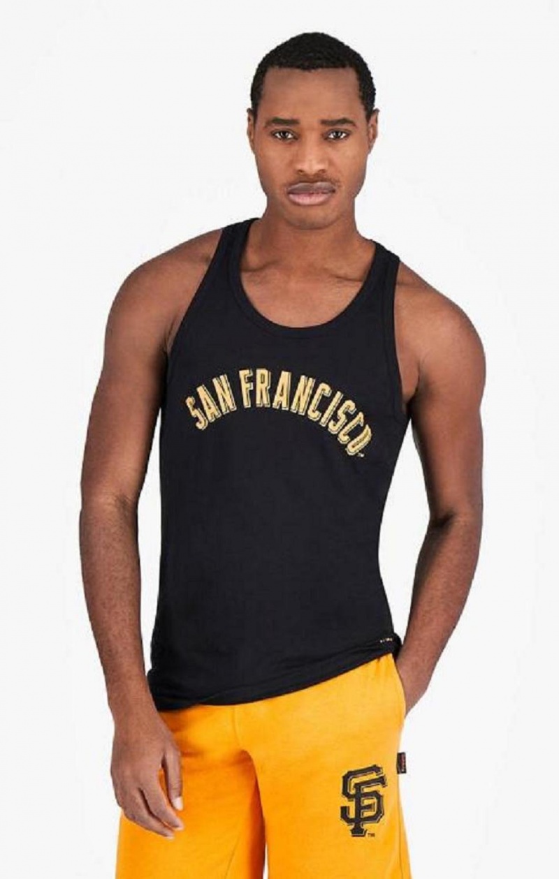 T Shirts Champion San Francisco MLB Tank Top Homme Noir | 5278-PLSYT